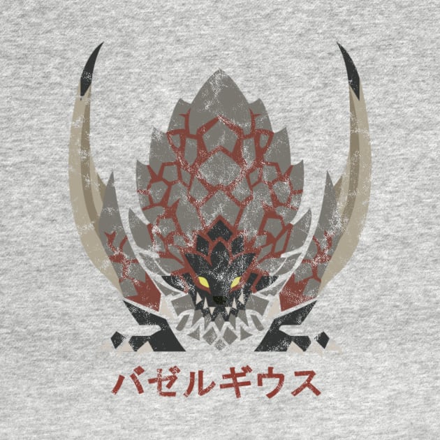 Monster Hunter World Bazelgeuse Kanji Icon by StebopDesigns